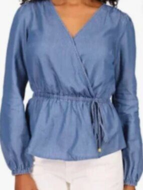 Michael Kors denim top  NWT